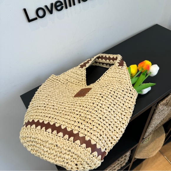 LOEWE fashion straw bag - Picture 4 of 9